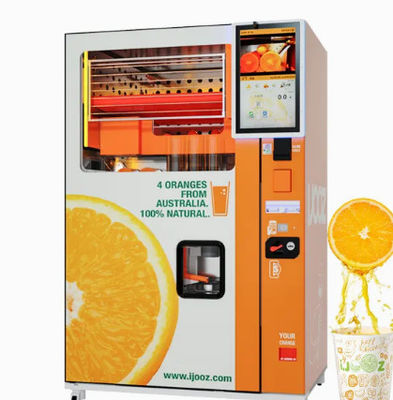 Kwaliteit  Wireless QR Code Fruit Juice Vending Machine 220V - 240V 50Hz Air Cooled Frost Free fabriek