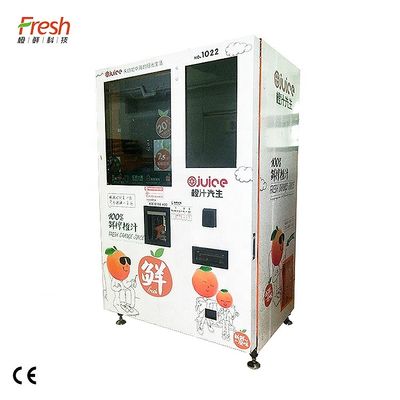 Verse Oranje Juice Vending Machine Smart Extractor Aangepaste Kleur
