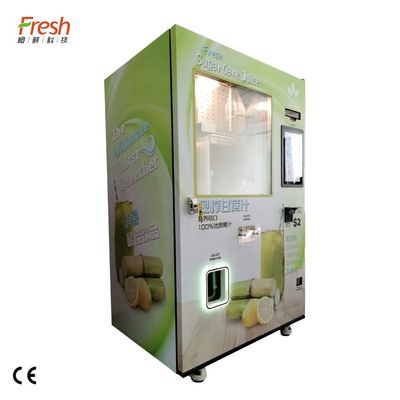 Vers Juice Sugarcane Vending Machine 220V Automatisch voor Supermarkt
