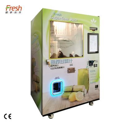 Vers Juice Sugarcane Vending Machine 220V Automatisch voor Supermarkt