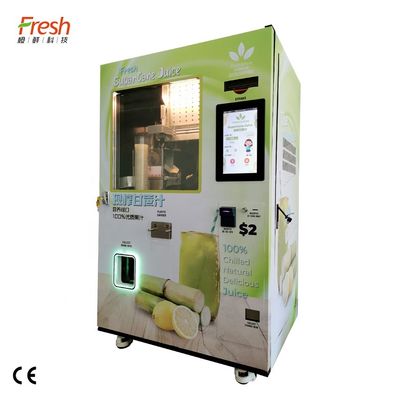 Het multi Commerciële Suikerriet Juice Machine van Functiecane fresh vending machine 220V