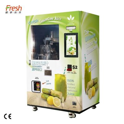 Het multi Commerciële Suikerriet Juice Machine van Functiecane fresh vending machine 220V