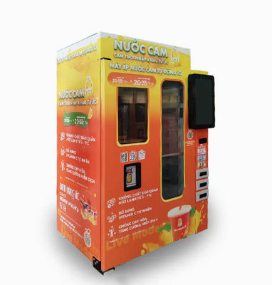 Natuurlijk Fruit Juice Unmanned Vending Machine 24 vers Gedrukte urenself - service