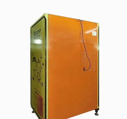 PLC van Juice Vending Machine 800W van het Saimon Verse Fruit drukvat voor Luchthaven