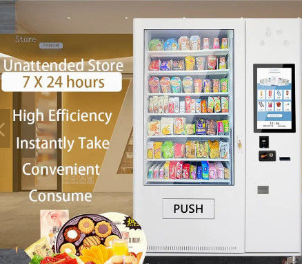De gift drinkt Winkelcomplex van Juice Vending Machine Automatic For van het Voedsel het Zelffruit