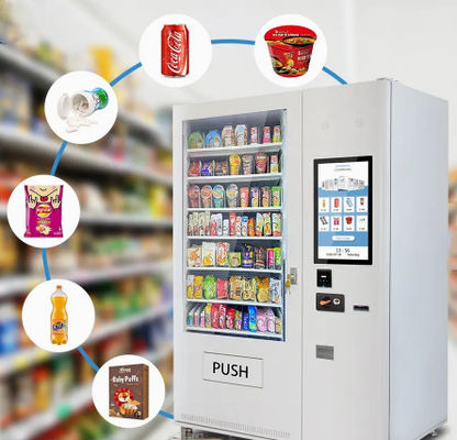 De gift drinkt Winkelcomplex van Juice Vending Machine Automatic For van het Voedsel het Zelffruit