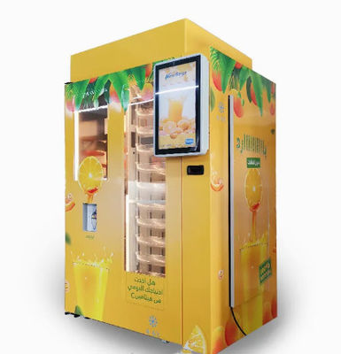 Ce-Fruit Juice Vending Machine 300W/2000W Vers Gedrukt Oranje Juice Machine