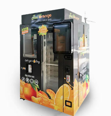 Ce-Fruit Juice Vending Machine 300W/2000W Vers Gedrukt Oranje Juice Machine