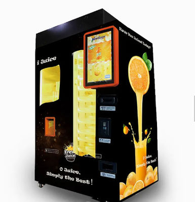 Commercieel Fruit Juice Vending Machine 1000W Verse Gedrukte Oranje Juicer