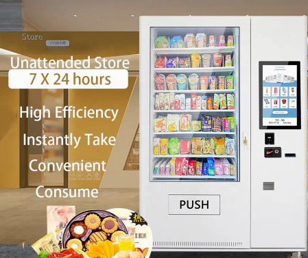 Winkelcomplex Automatisch Juice Vending Machine Self Service AC220V 50Hz