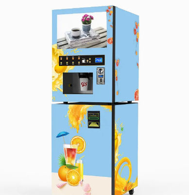 Betaling van Juice Vending Machine Coin Note van het self - servicevoedsel de Oranje met Koelsysteem