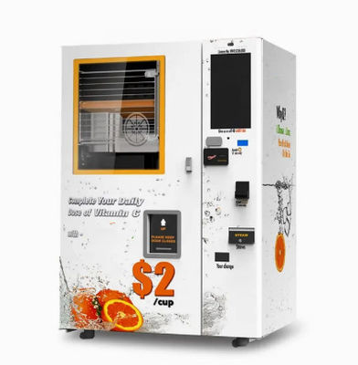 Automatische Elektrische Oranje de Persmachine van de fruit Kleinhandels Commerciële Automaat