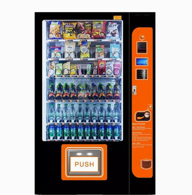 de OpslagAutomaat Oranje Juice With Card Reader van de 24 urenself - service
