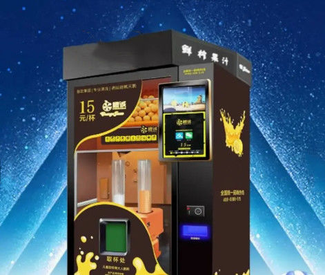 De elektrische Oranje Juicer Maker van Koffie Oranje Juice Vending Machine 680W
