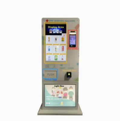 200W metaal Interactieve Automaten die voor Jus d'orange worden aangepast