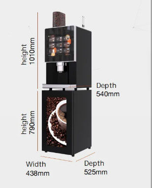 Elektrische Automatische Juice Vending Machine Intelligent For-Supermarktwandelgalerij