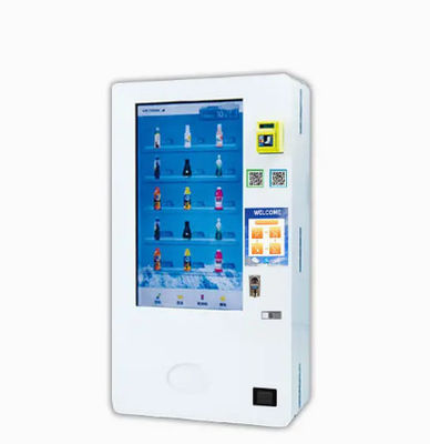 Oranje Aangepaste het Metaalplaat van Juice Cups Retail Vending Machine 30W