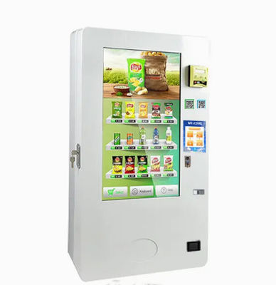 Oranje Aangepaste het Metaalplaat van Juice Cups Retail Vending Machine 30W