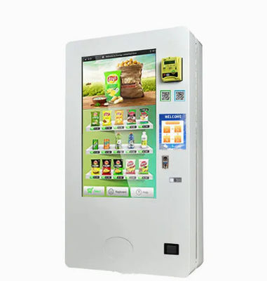 Oranje Aangepaste het Metaalplaat van Juice Cups Retail Vending Machine 30W