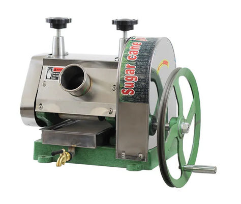 Hand Industrieel Suikerriet Juice Extractor Machine Stainless Steel