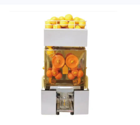 220V / 110V vers Gedrukt Oranje Juice Machine Commercial Auto Orange Juicer