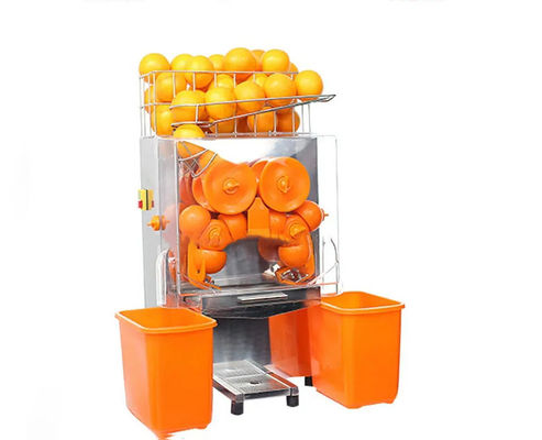Compact Vers Gedrukt Oranje Juice Machine Commercial Extractor Stainless-Staal