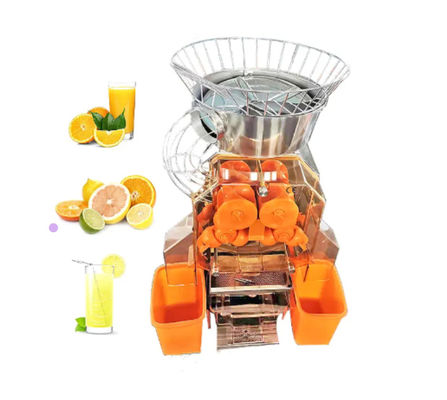 PLC Vers Gedrukt Oranje Juice Machine Lemon Pomegranate Extracting 120W