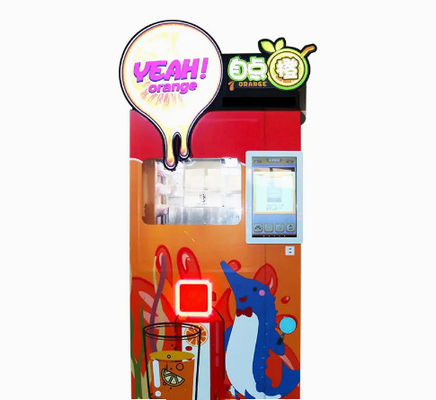 Drink Melk Oranje Juice Vending Machine 400W met Koelsysteem
