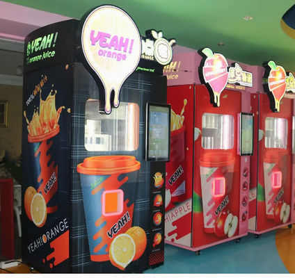 Drink Melk Oranje Juice Vending Machine 400W met Koelsysteem