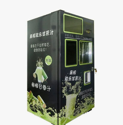 De Automaat Bill Coin Operated Fresh Sugar Cane Machine van fruitcombo