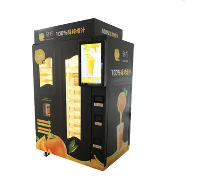 De fruitsalade drukte vers Oranje Juice Vending Machine With het 32 Duimscherm