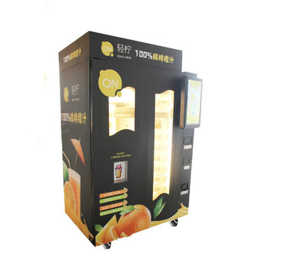 De fruitsalade drukte vers Oranje Juice Vending Machine With het 32 Duimscherm