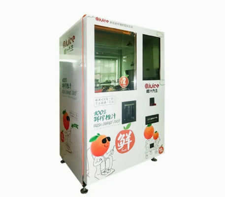 Van het Fruitjuice vending machine food grade van de supermarktzomer het Intelligente schoonmaken