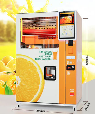 De draadloze Automaat 1100W van de QR Codebetaling voor Vruchtensap
