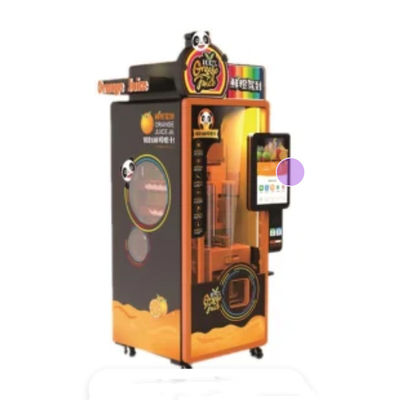 Douane Vers Gedrukt Oranje Juice Machine de Automaat van de 24 urensupermarkt