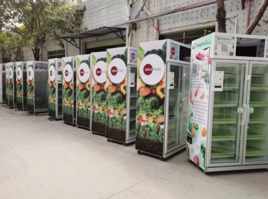 Oranje Automatisch Juice Vending Machine Electric 24 urenself - service 110V - 220V