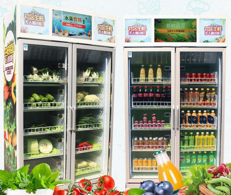 Oranje Automatisch Juice Vending Machine Electric 24 urenself - service 110V - 220V