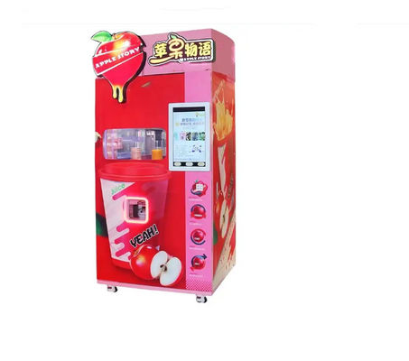 24 uren Apple Juice Vending Machine 500W voor Supermarktenwinkelcomplexxen