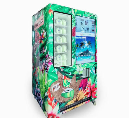 Het verse Touche screen van Kokosnoten Automatische Juice Vending Machine Multifunctional Smart