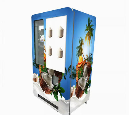 Het verse Touche screen van Kokosnoten Automatische Juice Vending Machine Multifunctional Smart