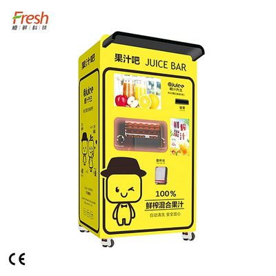 Middel Geautomatiseerd Juice Vending Machine met Muntstuk en Bill Acceptor Payment System