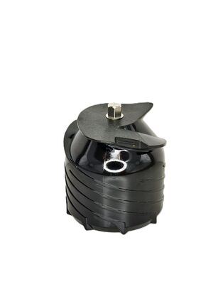 HJ303 Zilvergrijze slow-masticating sapcentrifuge – 155 mm brede uitloop, geschikt voor hele ananas, 200 W motor, 1000 ml sapbeker,