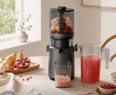 Fresh Smart HJ303 Extra-Brede Slow Masticating Juicer – De Gehele-Vruchten Familie Juicer met 155mm chute, 2400ml hopper, 200W Cold Press & Zelfreinigend