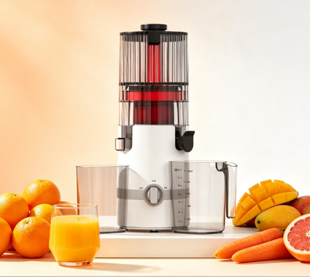 Verse Smart HJ102B Langzaam Sapcentrifuge – Heerlijke Voeding Eenvoudig Gemaakt met 135 mm Trechter, 200W Koude Pers, Zelfreinigend & Smart Lock voor Gezonde Gezinnen