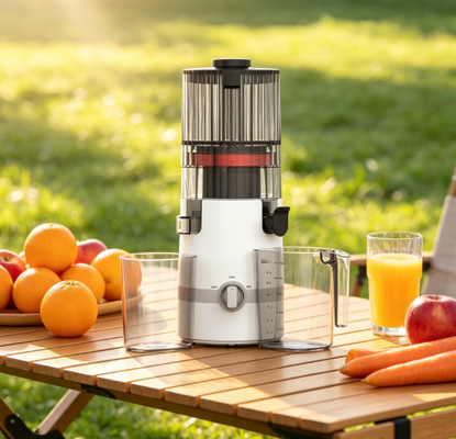 Fresh Smart HJ102B Slow Masticating Juicer – Uw familie's snelkoppeling naar vers, gezond sap met 135 mm invoer, 200W Cold Press, zelfreinigend & veiligheidsvergrendeling