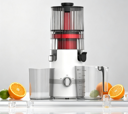 Fresh Smart HJ102B Langzaam Sapcentrifuge – Uw Snelkoppeling naar een Gezondere Familie met 135 mm Invoerbuis, 200W Koude Pers, Zelfreinigend & Slimme Veiligheidsvergrendeling