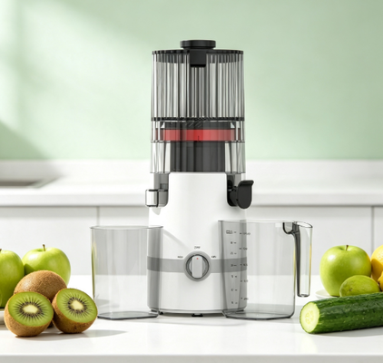 Fresh Smart HJ102B Easy-Clean Slowjuicer — 3-delig afneembaar ontwerp met zeefvrije kamer