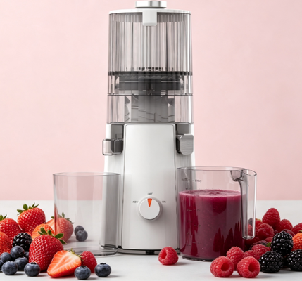 Fresh Smart HJ102A Immuunondersteuning Langzame kauwjuicer 200W Vitamine-extractor met 135mm breed schot, 55 RPM Cold Press-technologie voor natuurlijke verdediging en seizoensgebonden welzijn