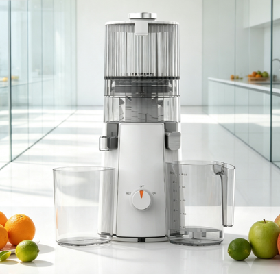 Fresh Smart HJ102A Smart-Tech Slow Masticating Juicer – Intelligent Auto-Shutoff Systeem, 55 RPM Precisie Motor, Zelfdiagnose Technologie, Smart Keuken Klaar met App-Toegang tot Recepten