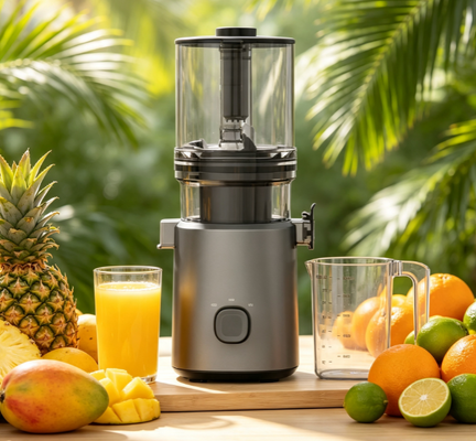 Fresh Smart HJ303 Ongecompliceerde Slow Masticating Juicer — Geen Keuzes. Alleen Resultaten.